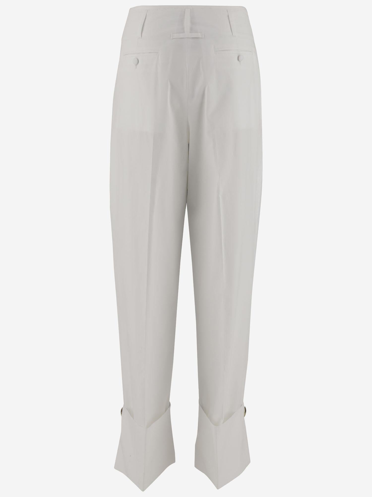 PANTALONI DIANA IN COTONE WTR47 FAC780001 DARKPARK 
