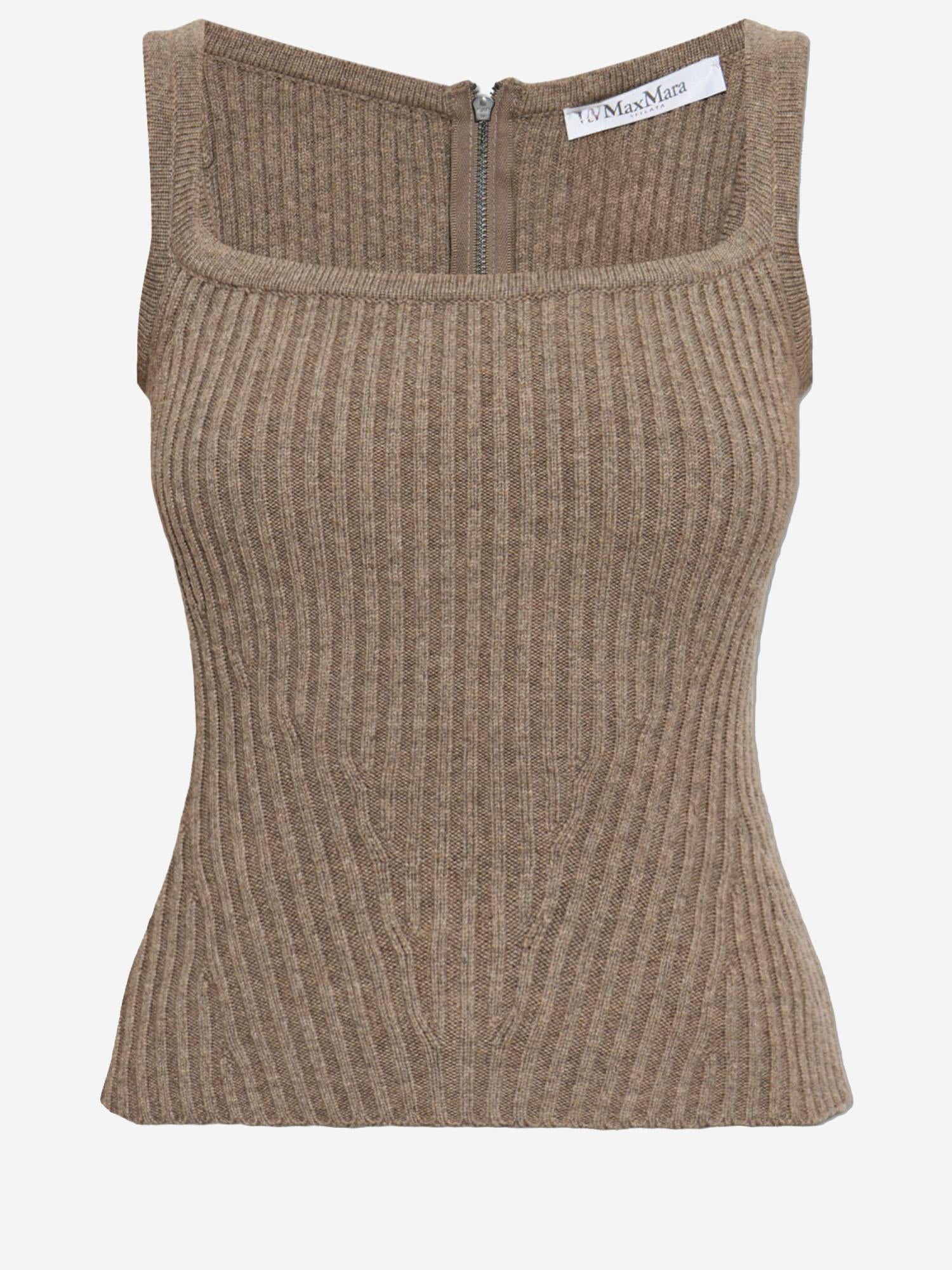 TOP IN LANA E CASHMERE STRETCH<BR/><BR/> ARETUSA1234 002 MAX MARA 