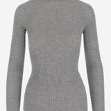 MAGLIA IN CASHMERE E SETA A COSTE W25613 0951 SASUPHI 
