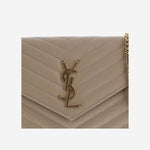 PORTAFOGLIO CASSANDRE IN PELLE 377828 BOW012721 SAINT LAURENT 