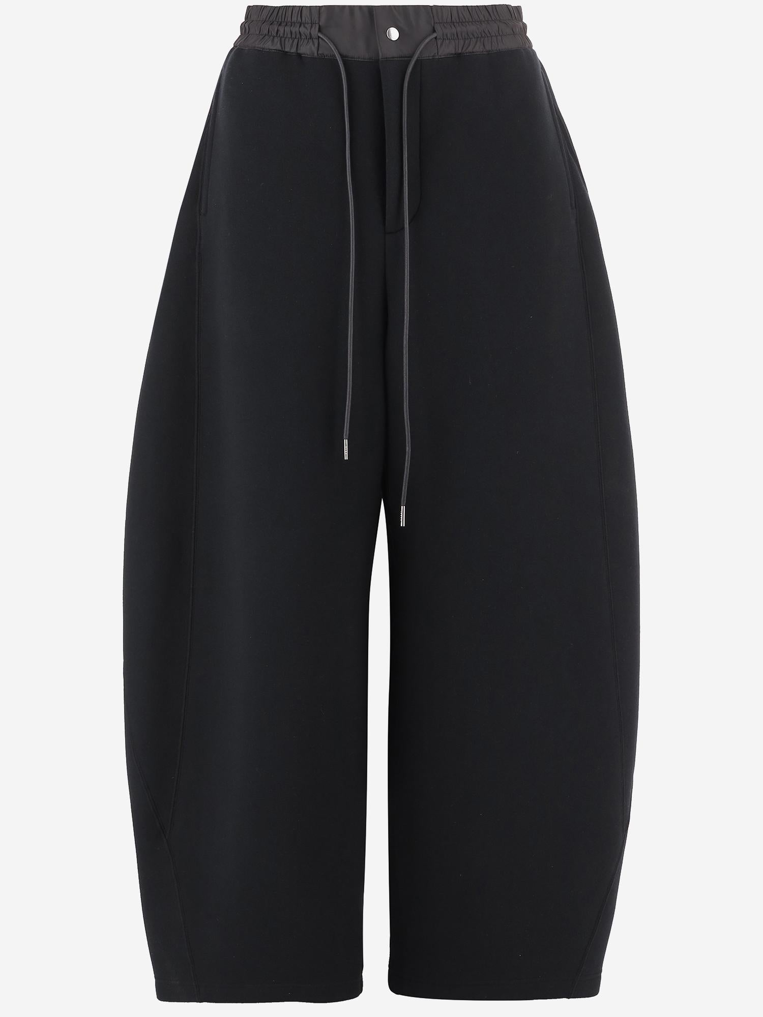 PANTALONI AMPI IN MISTO COTONE 08347 001 SACAI 
