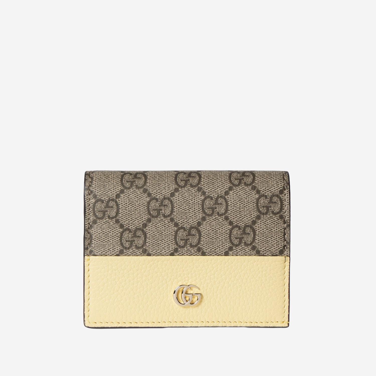 PORTAFOGLIO BICOLORE GG MARMONT 841358 AAFXM7642 GUCCI 
