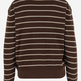 MAGLIA IN MISTO COTONE STRTETCH CON MOTIVO A RIGHE MML03E 183MF0324 MIU MIU 