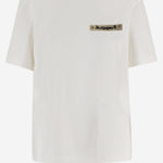 T-SHIRT IN COTONE CON LOGO TSM00643AJ00289 1NJ JACQUEMUS 