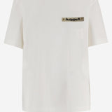 T-SHIRT IN COTONE CON LOGO TSM00643AJ00289 1NJ JACQUEMUS 