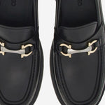 Mocassini ornamento Gancini DUGLAS 002NERONERONERO SALVATORE FERRAGAMO 