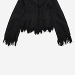 ABITO IN MISTO COTONE CON BORDI SFRANGIATI MAT02J102 1 MATIERES FECALES 