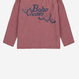 T-SHIRT IN COTONE CON STAMPA B225AC014  BOBO CHOSES KIDS 