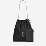BORSA POCHON JAMIE GRANDE IN PELLE 828350 AAB321000 SAINT LAURENT 