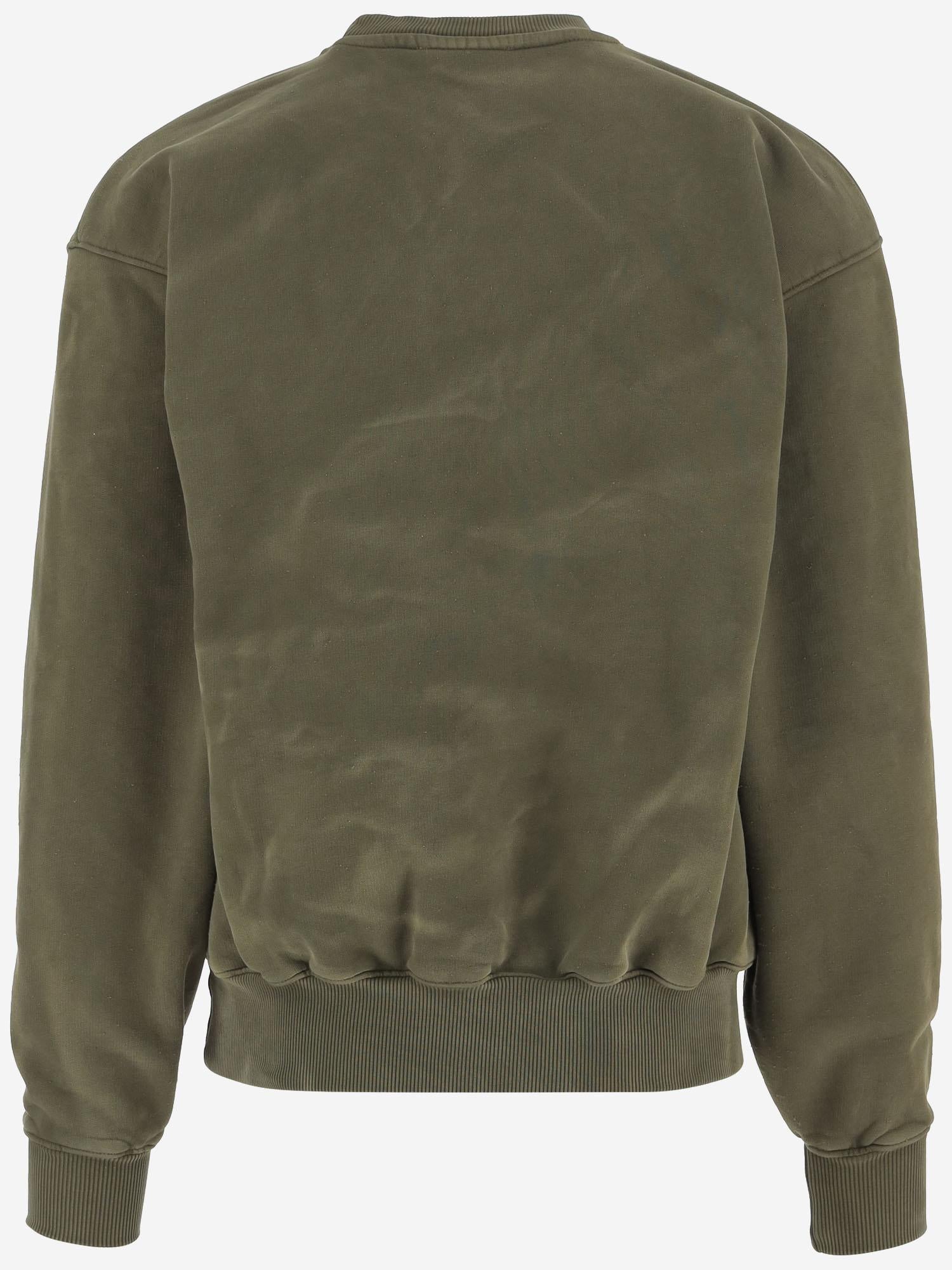 FELPA OVERSIZE IN COTONE CON LOGO J007  CULTURA 