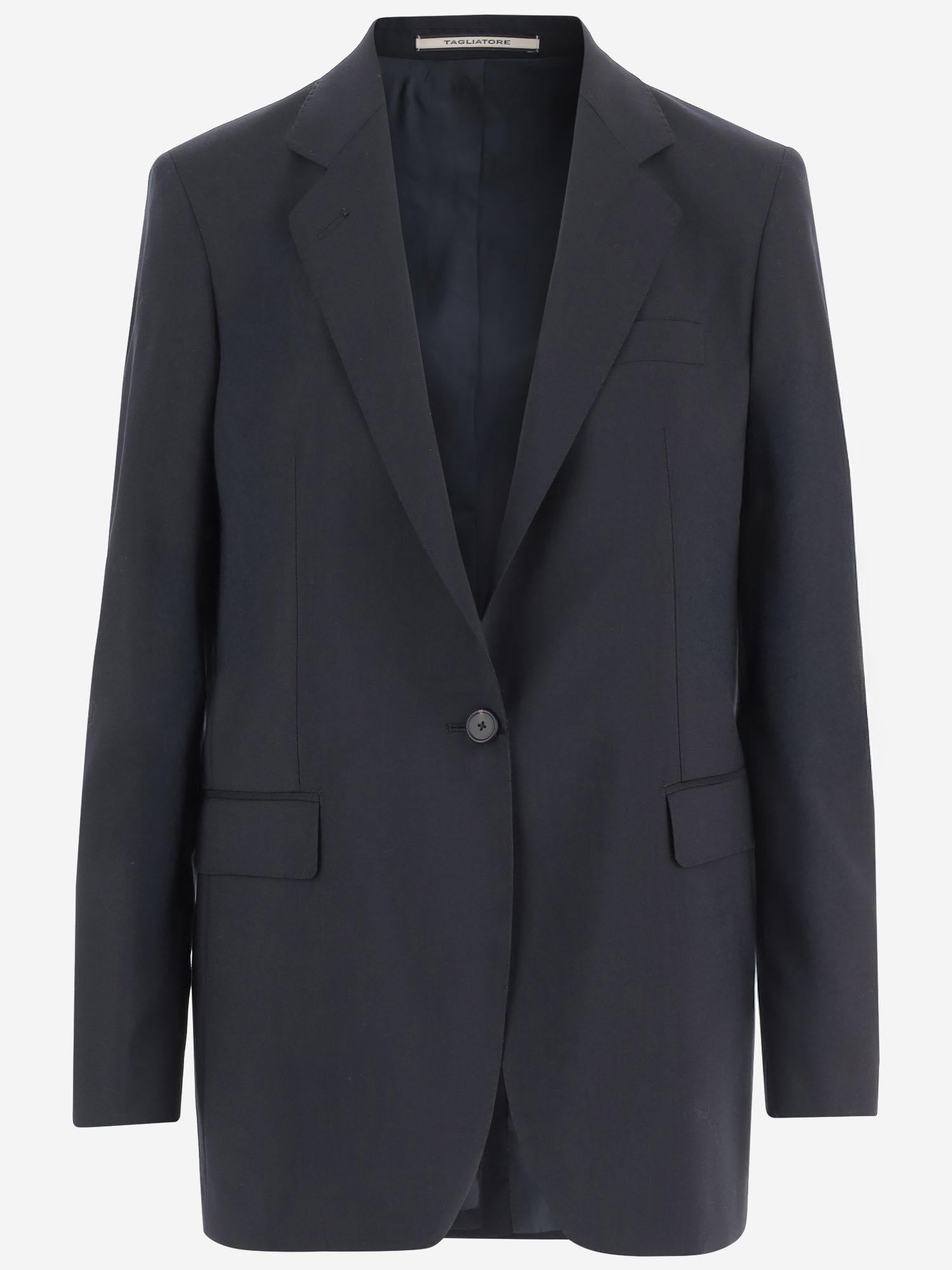 GIACCA IN LANA STRETCH JADRIANNE11B 060098B1208 TAGLIATORE 