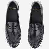 MOCASSINI LE LOAFER MORBIDI IN PELLE LUCIDA 775867 AA00K1000 SAINT LAURENT 