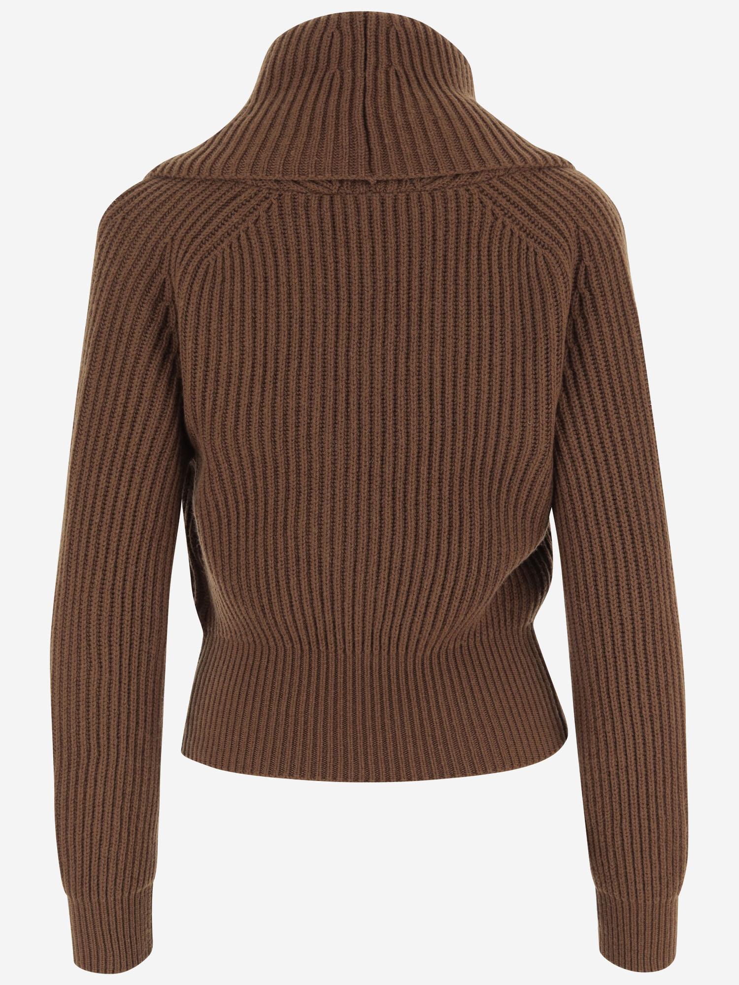 MAGLIA OVER IN LANA E CASHMERE<BR/> ASBURGI1234 004 MAX MARA 