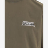 T-SHIRT OVERSIZE IN COTONE 764235 TTVL62840 BALENCIAGA 