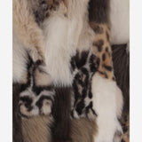 GIACCA IN SHEARLING COLOR-BLOCK 25133 304VARIANTEUNICA BLANCHA 