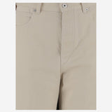 PANTALONI IN COTONE CON RISVOLTO 824659 V5DV09247 BOTTEGA VENETA 