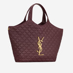 BORSA ICARE IN NAPPA TRAPUNTATA 698651 AAANG6195 SAINT LAURENT 