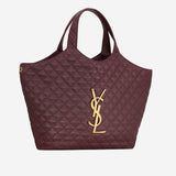 BORSA ICARE IN NAPPA TRAPUNTATA 698651 AAANG6195 SAINT LAURENT 