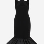 Abito lungo in misto cotone KN3228090 999B PATOU 