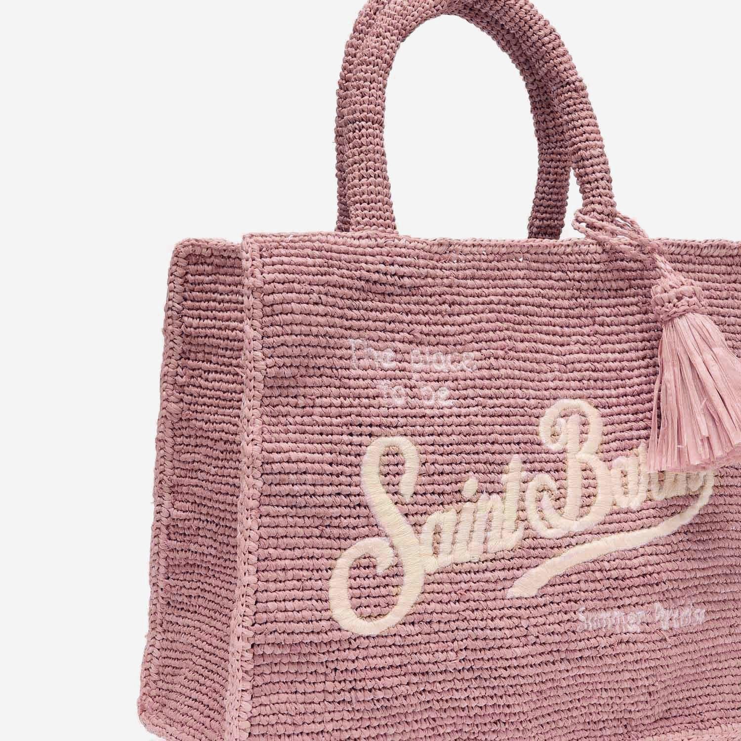 BORSA COLLETTE IN RAFIA COL0013 00223L MC2 SAINT BARTH 