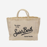 BORSA IN PAGLIA CON LOGO COL0017 00421L MC2 SAINT BARTH 