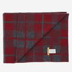 SCIARPA CON MOTIVO A QUADRI IN LANA E CASHMERE A25319AL CHARBY GUEST IN RESIDENCE 