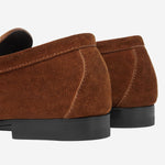 MOCASSINI MEDUSA IN PELLE SCAMOSCIATA 1023348 1A098921NG8V VERSACE 