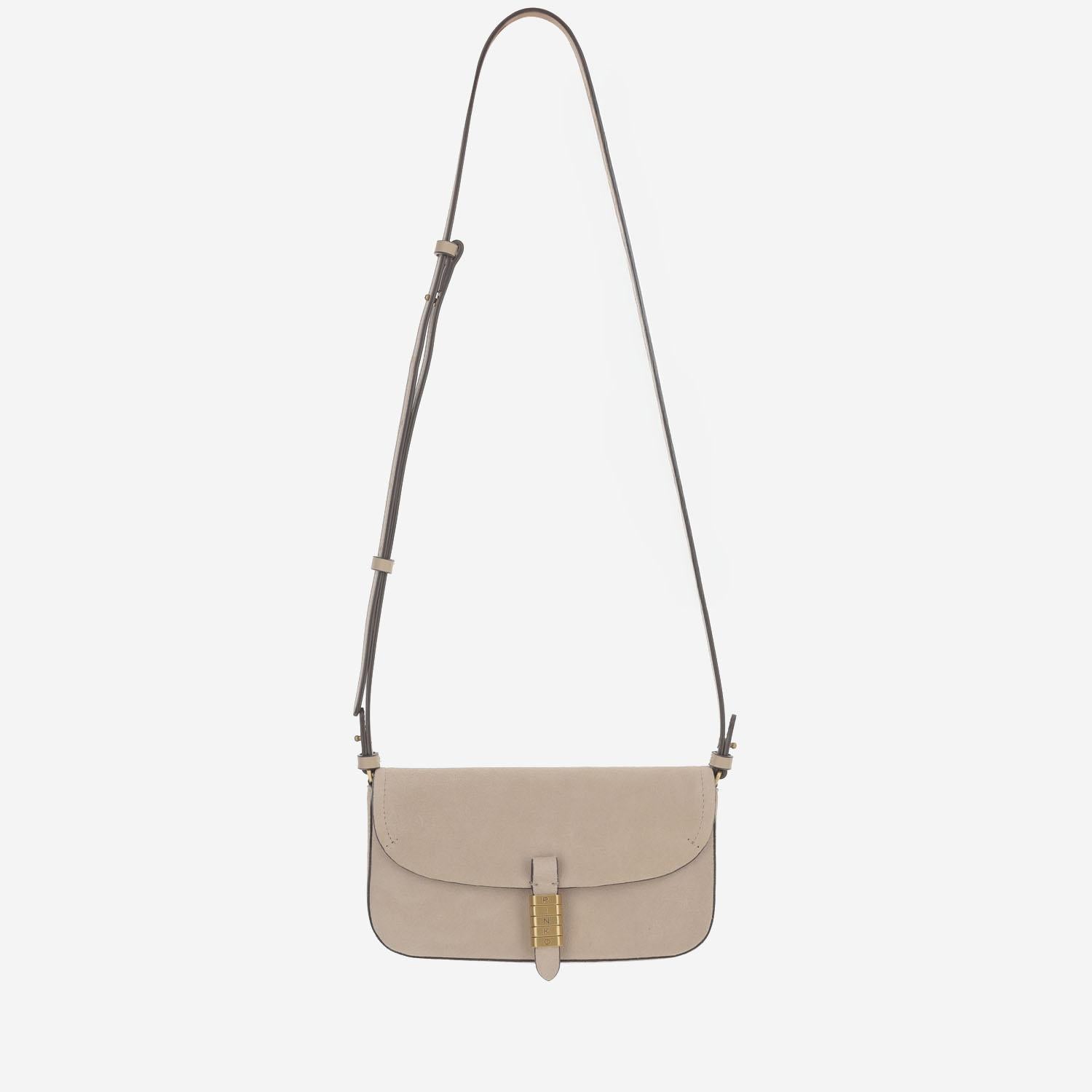 Borsa a tracolla Saddle in pelle 105349 A0F6C50Q PINKO 