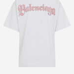 T-SHIRT IN COTONE CON LOGO 764235 TTVH49012 BALENCIAGA 