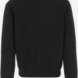 MAGLIONE IN MISTO COTONE RICAMATO A FORMA DI FUNGO MPF25KW1118 01 CASABLANCA 