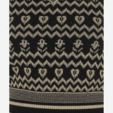 TOP IN MISTO LANA CON MOTIVO GEOMETRICO 7B3KM06C 9H0G14 VALENTINO 
