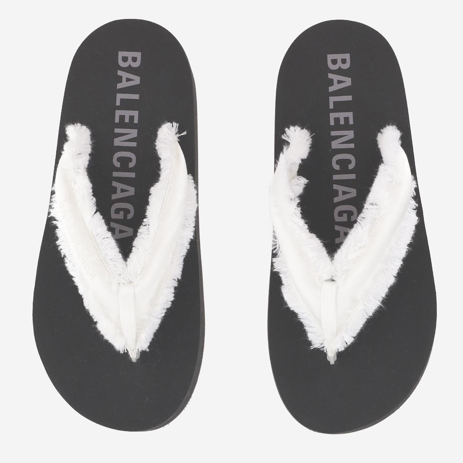 SANDALI JET LAG  IN SATIN SPAZZOLATO 870111 W0WM09020 BALENCIAGA 