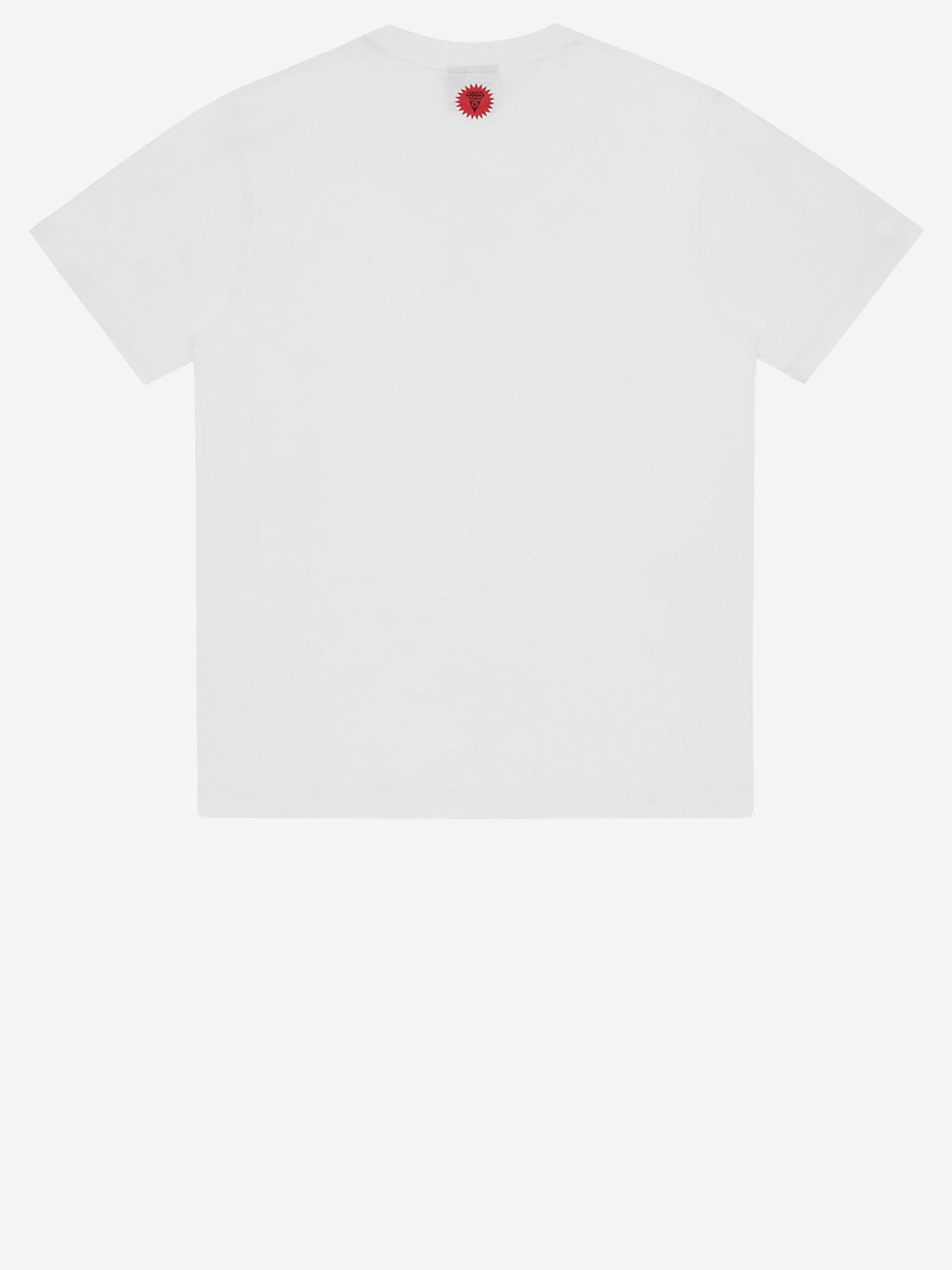 T-SHIRT IN COTONE CON LOGO ICWW26127 WHITE ICECREAM 