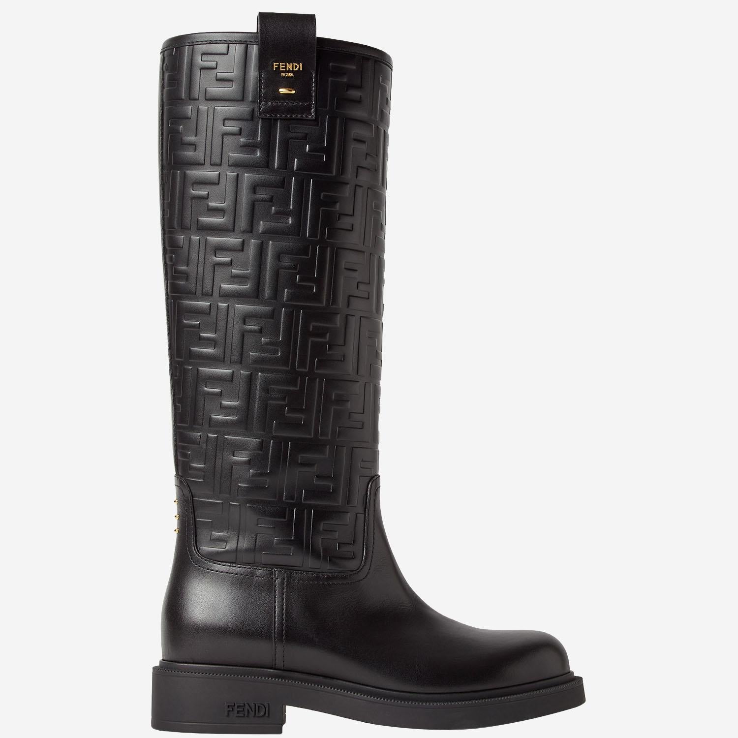 STIVALI FENDI FILO IN PELLE 8W8574 AY9OF0ABB FENDI 