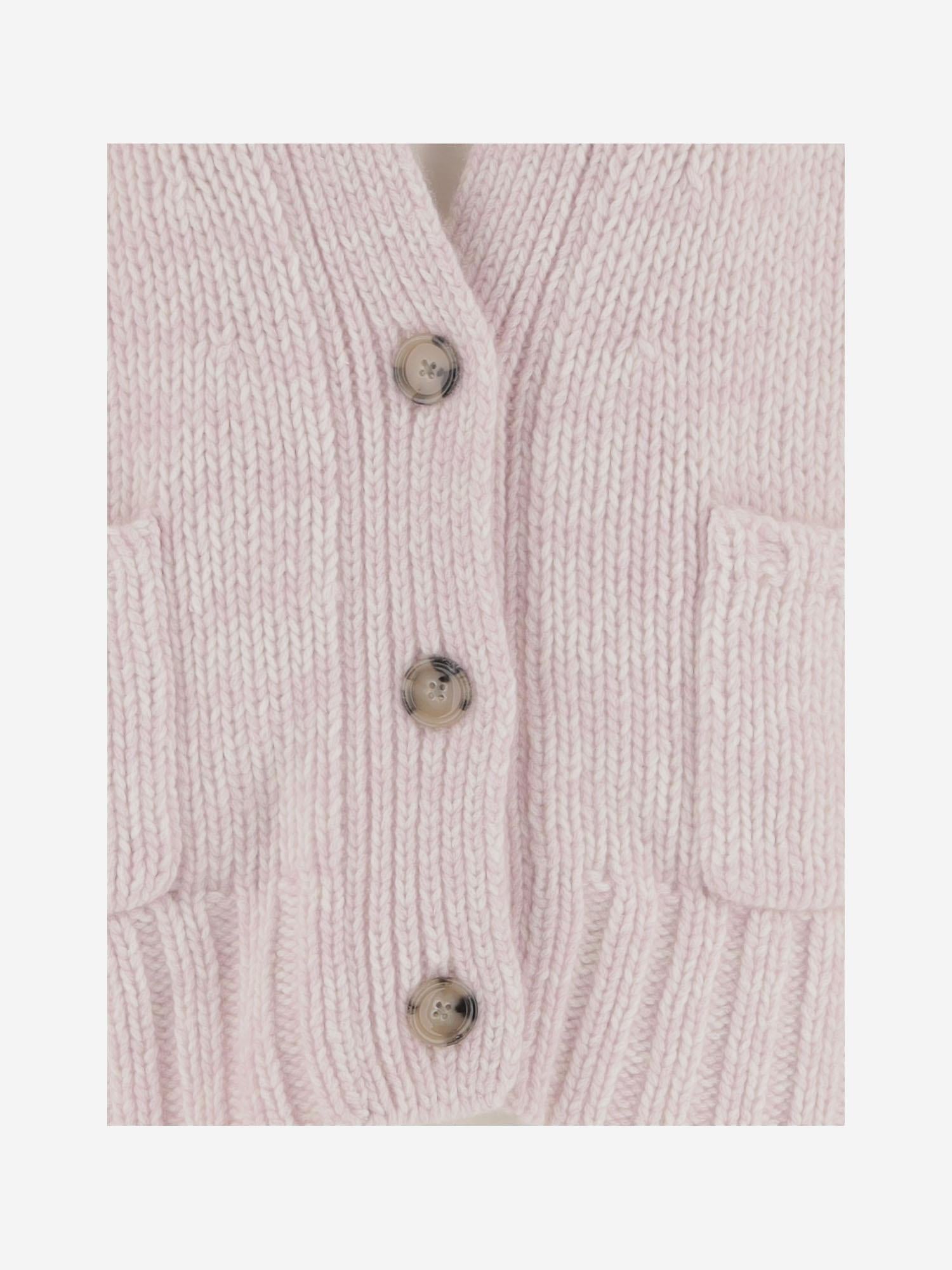 CARDIGAN IN CASHMERE 25511160 6040 ALLUDE 