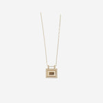 COLLANA IVORY LABRADORITE EL PASO CO333 ORO MYA BAY 