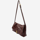 BORSA LA BISACCIA IN NAPPA MARTELLATA LABISACCIASOUFFLE 088SL RADICA STUDIO 