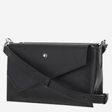 Borsa messenger Sartorial Trio in pelle texturizzata 199363 BLACK MONTBLANC 