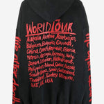 FELPA IN COTONE CON LOGO UE54HD600B BLACK VETEMENTS 