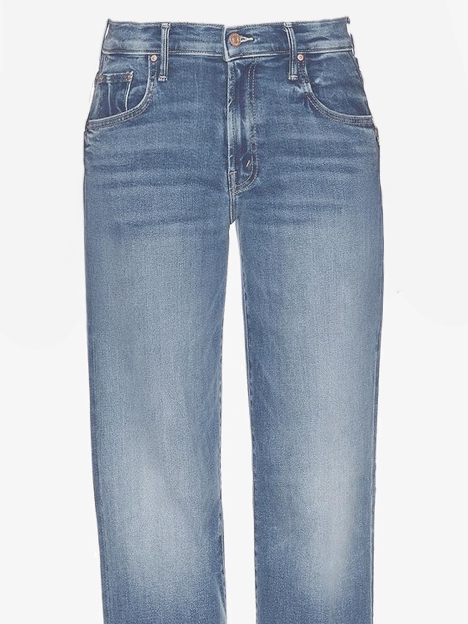 JEANS MID RISE MAVEN SNEAK IN MISTO COTONE STRETCH 10788 1008AIWI MOTHER 