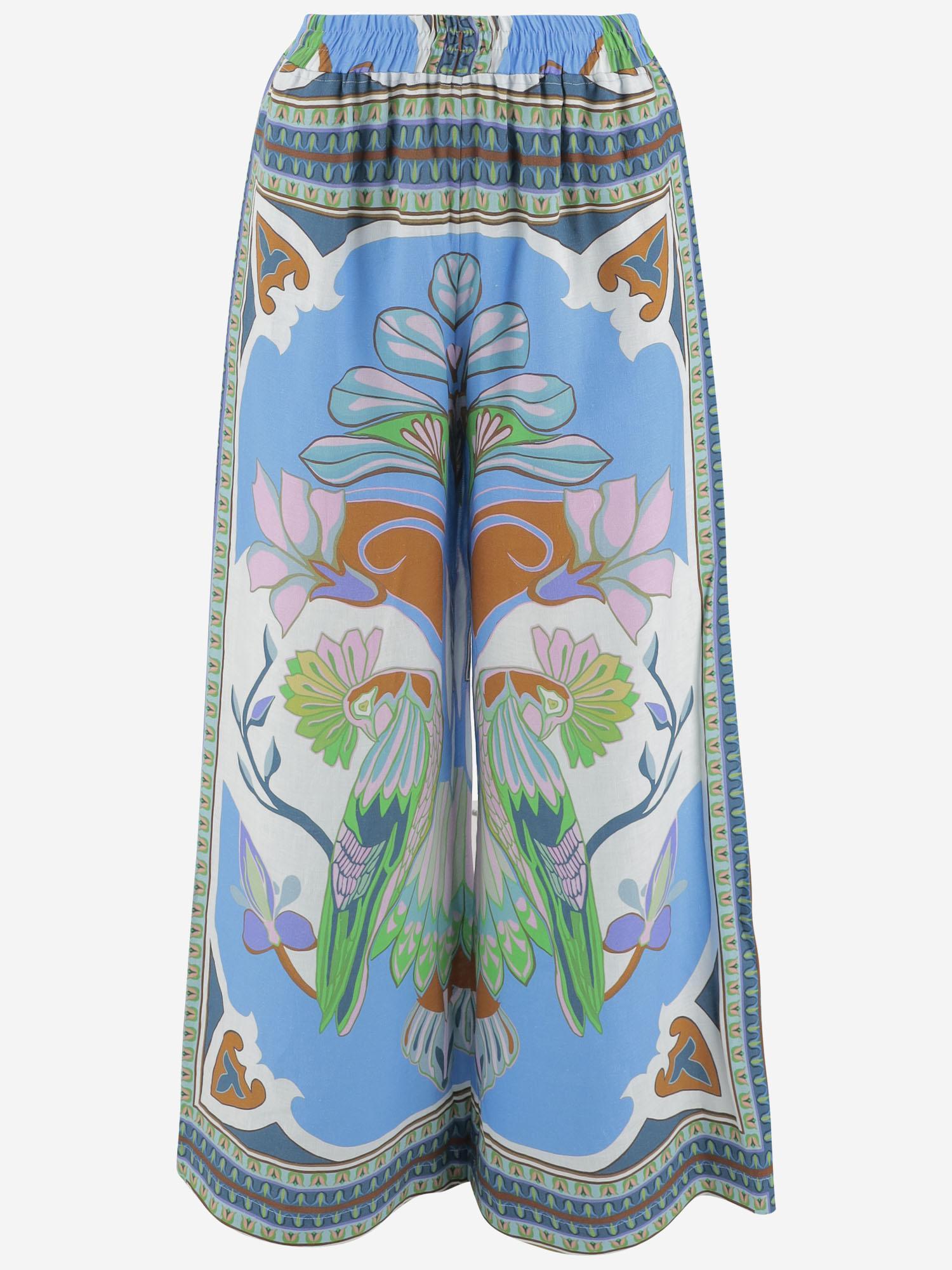 PANTALONI MADISON CON STAMPA GRAFICA LVSSS2025303  LUG VON SIGA 