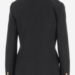 GIACCA DOPPIOPETTO IN LANA BOUCLÉ CH25AVE22935 001 CHLOE 