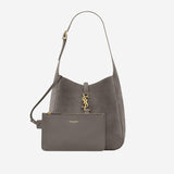 BORSA LE 5 À 7 PICCOLA E MORBIDA IN SUEDE 850533 1U80W1997 SAINT LAURENT 