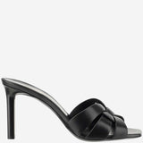 MULES TRIBUTE IN PELLE LISCIA 650986 DWE001000 SAINT LAURENT 