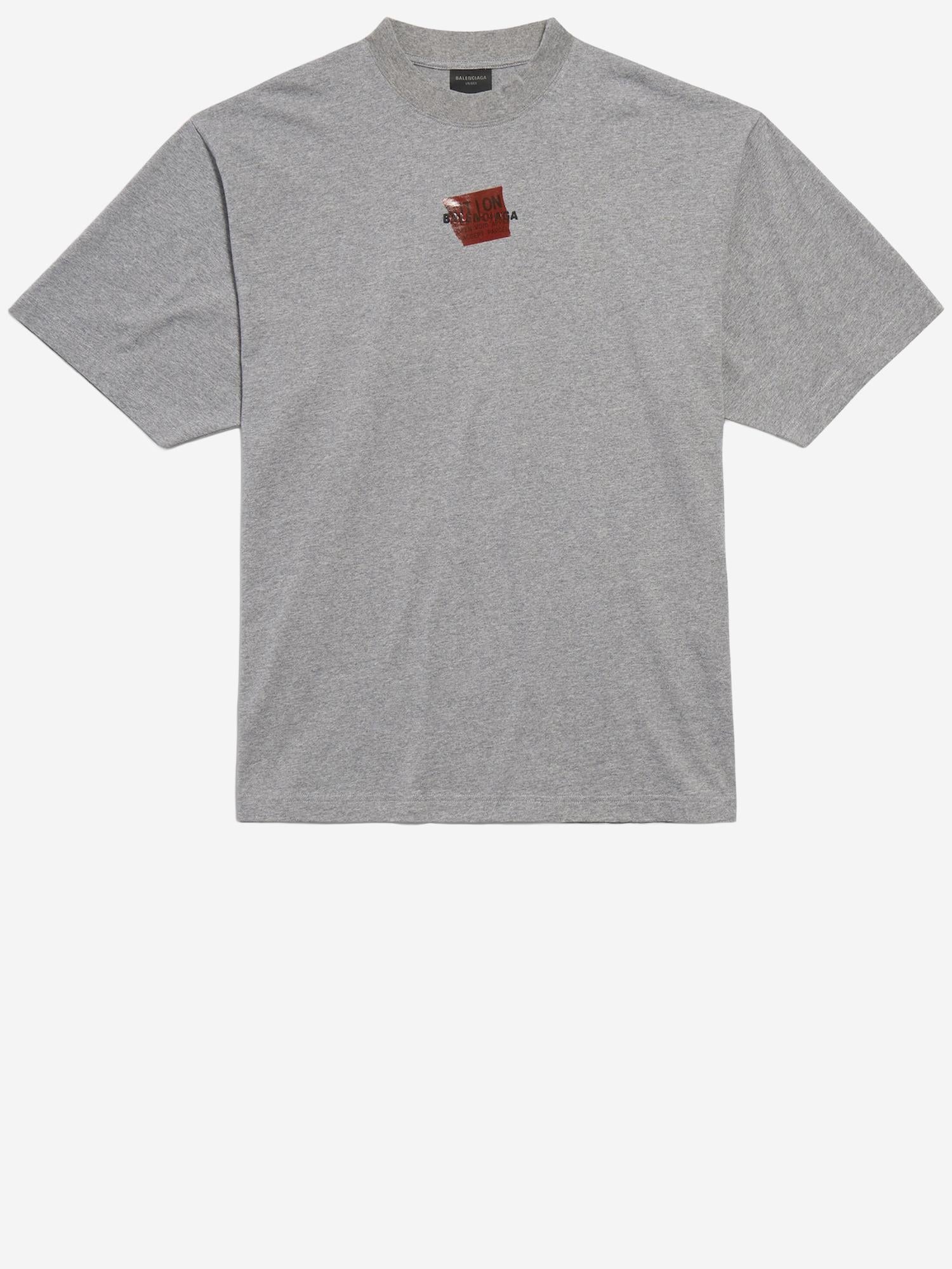 T-SHIRT IN COTONE CON LOGO 764235 TSVG22142 BALENCIAGA 