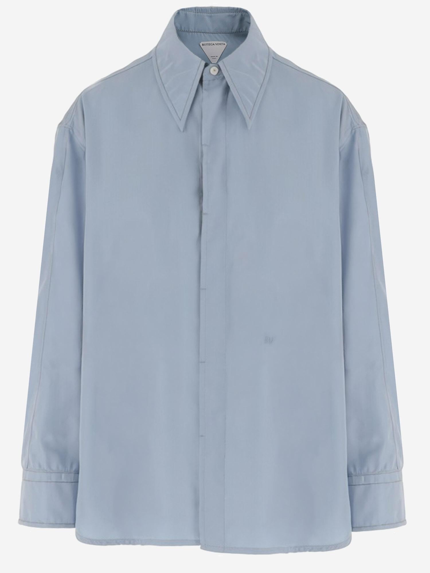 CAMICIA IN SETA E VISCOSA 865002 V1TL04781 BOTTEGA VENETA 