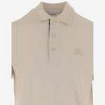 POLO IN COTONE CON LOGO 8126921 CLAM BURBERRY 