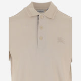 POLO IN COTONE CON LOGO 8126921 CLAM BURBERRY 