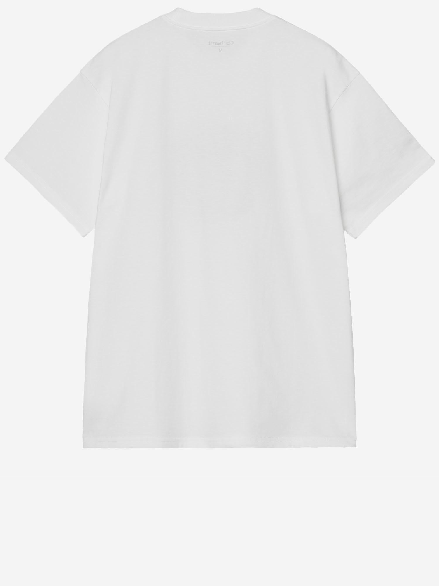 T-SHIRT IN COTONE CON LOGO I036260 02XX CARHARTT WIP 