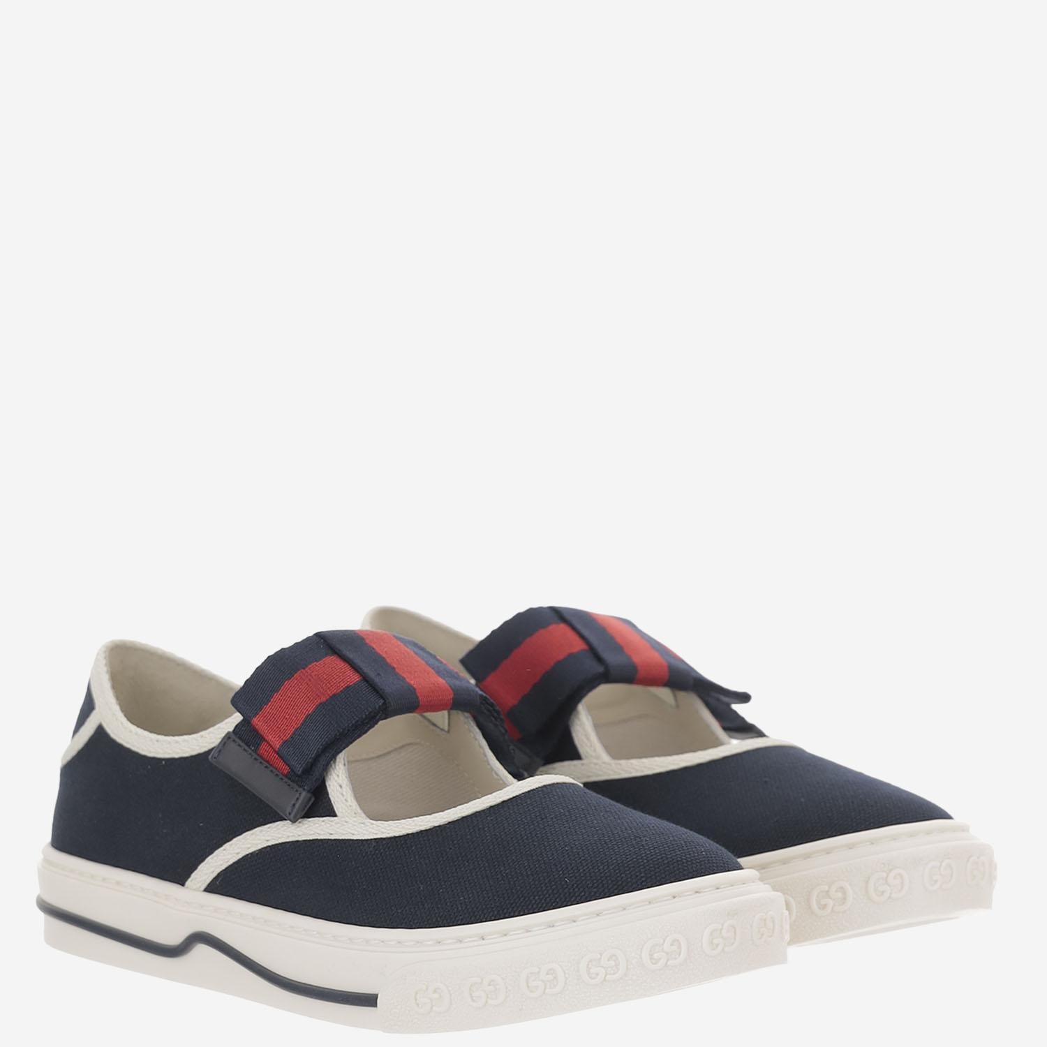 SNEAKERS CON NASTRO WEB 856605 FAFM14057 GUCCI KIDS 